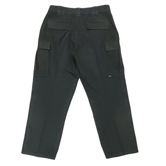 5.11 Tactical Cargo Pants Mens Large Black Tapered Wide Leg Hunting Utility Work - Picture 2 of 10
